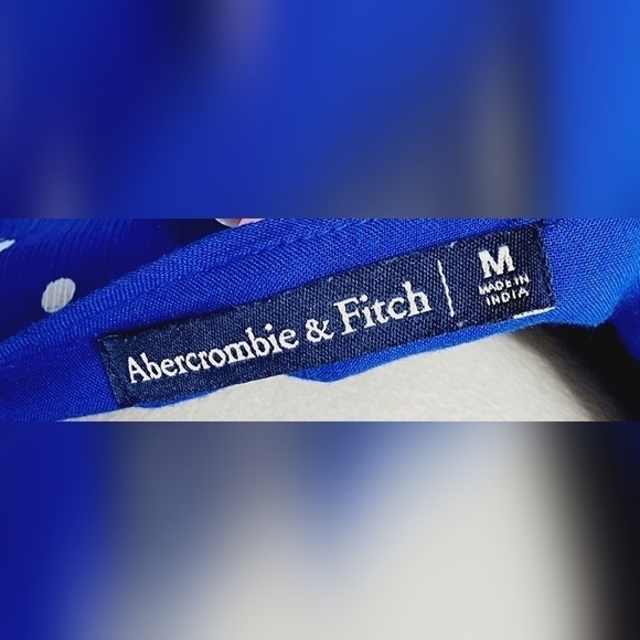 Abercrombie & Fitch Blue Polka Dot Sundress (D5.23.40) - Picture 3 of 6